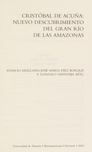 Descubrimiento del río de las Amazonas