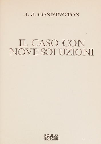 Case With Nine Solutions