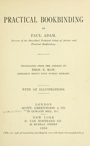 Practical Bookbinding