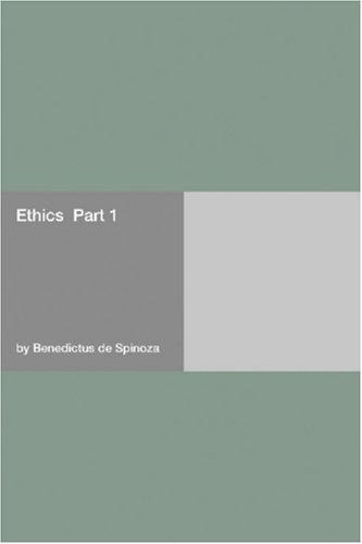 Ethics — Part 1