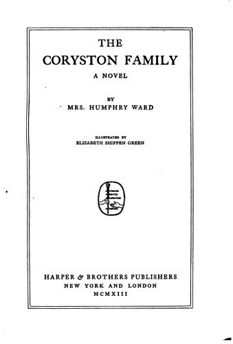 The Coryston Family A Novel