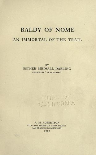 Baldy of Nome