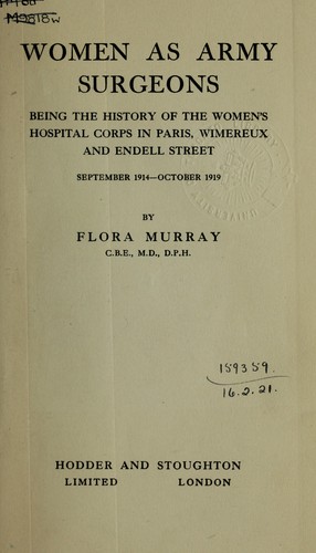 Women as Army Surgeons