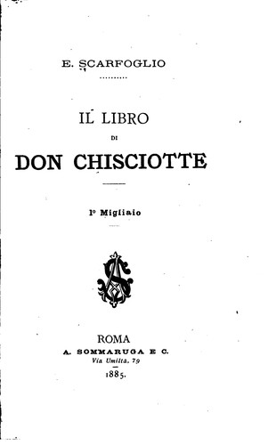 Il libro di Don Chisciotte