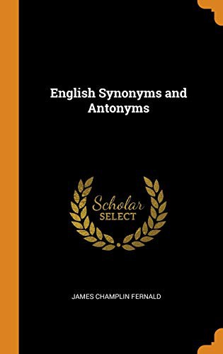 English Synonyms and Antonyms