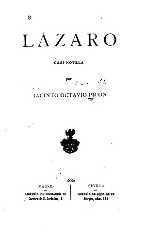 Lázaro: casi novela