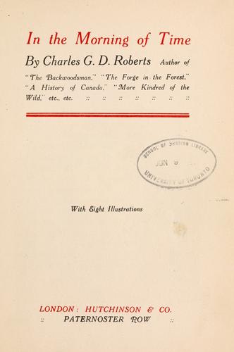 In the Morning of Time