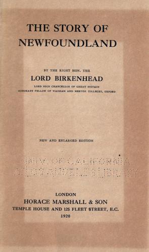 The Story of Newfoundland