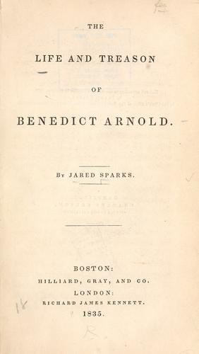 Life and Treason of Benedict Arnold