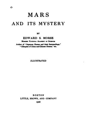 Mars and Its Mystery