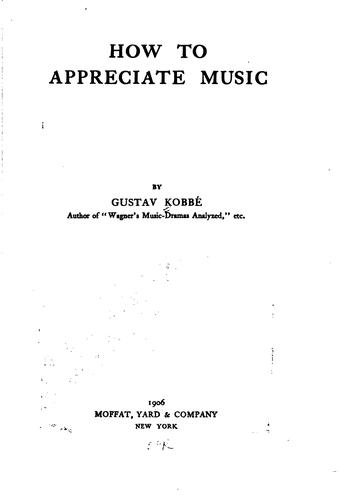 How to Appreciate Music