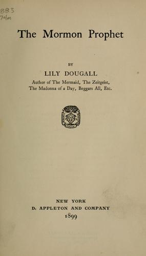 The Mormon Prophet