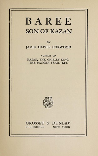 Baree, Son of Kazan