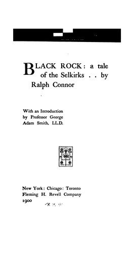 Black Rock: A Tale of the Selkirks