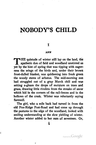 Nobody's Child