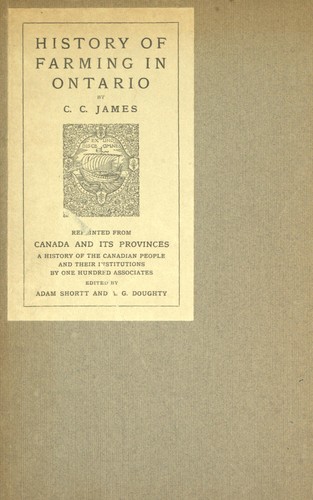 History of Farming in Ontario