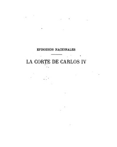Corte de Carlos IV