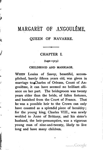 Margaret of Angoulême, Queen of Navarre