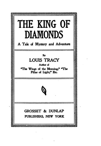 The King of Diamonds: A Tale of Mystery and Adventure