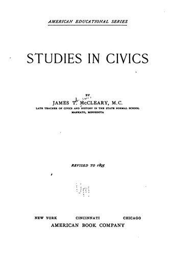 Studies in Civics