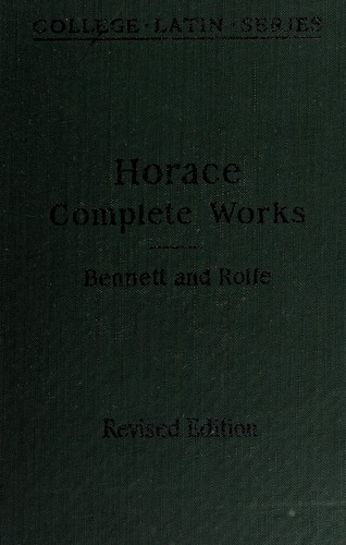 Horace: Odes and Epodes