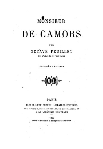 Monsieur de Camors — Volume 2