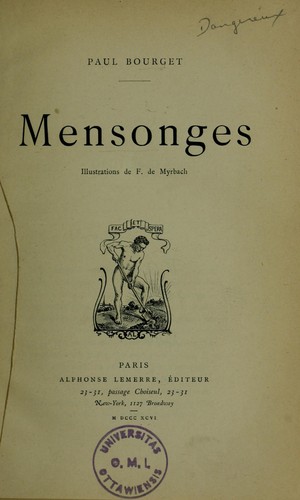 Mensonges