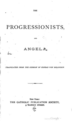 The Progressionists, and Angela.