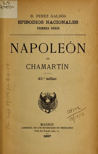 Napoleón en Chamartín