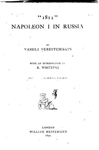 "1812" Napoleon I in Russia