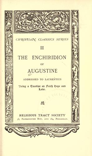 Enchiridion of Augustine