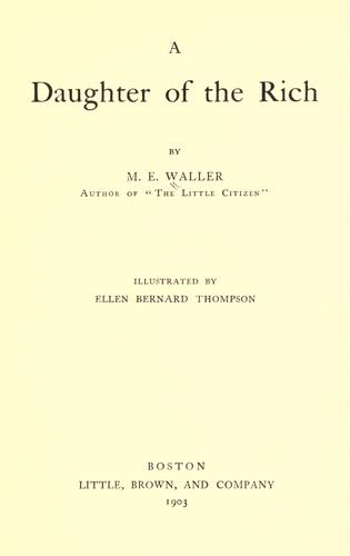 A Daughter of the Rich