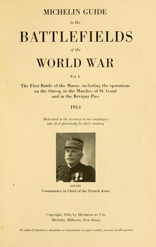Battlefields of the Marne 1914