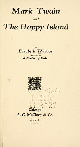 Mark Twain and the Happy Island