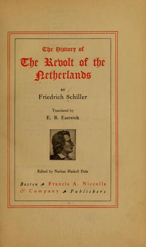 History of the Revolt of the Netherlands — Volume 02
