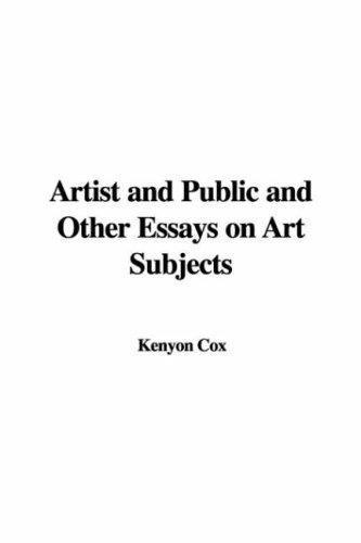Artist and Public, and Other Essays on Art Subjects