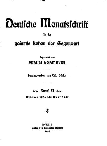 Deutsches Leben der Gegenwart