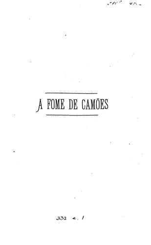 A Fome de Camões