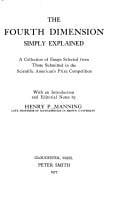 Fourth Dimension Simply Explained