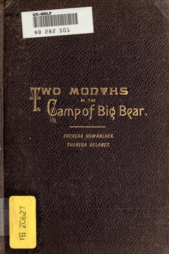 Two Months in the Camp of Big Bear