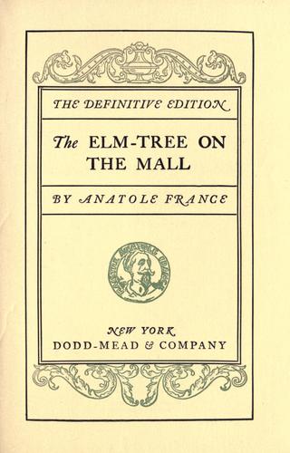 The Elm-tree on the Mall