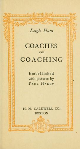 Coaches and Coaching