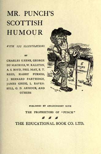Mr. Punch's Scottish Humour