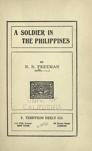 A Soldier in the Philippines