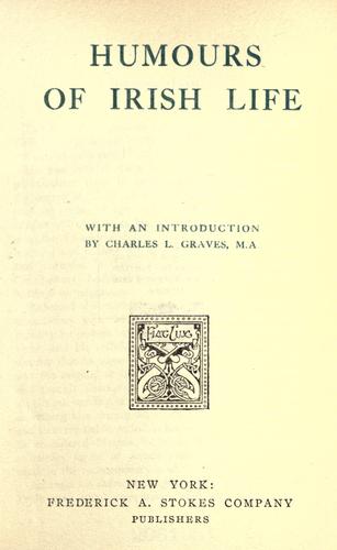Humours of Irish Life