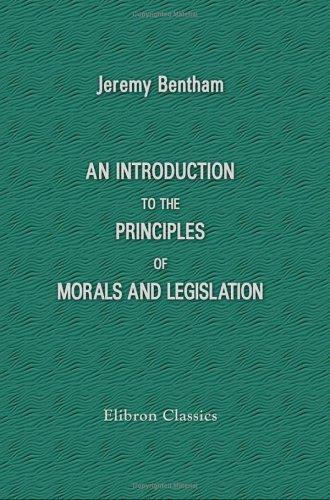 Introduction to the Principles of Morals and Legislation