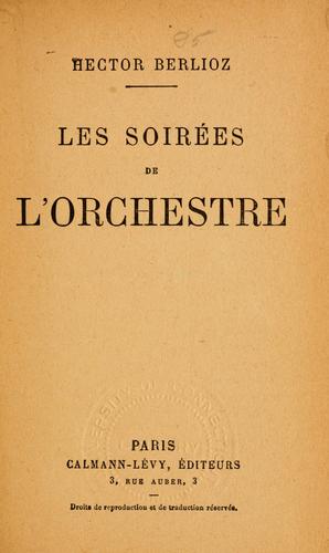 Les soirées de l'orchestre