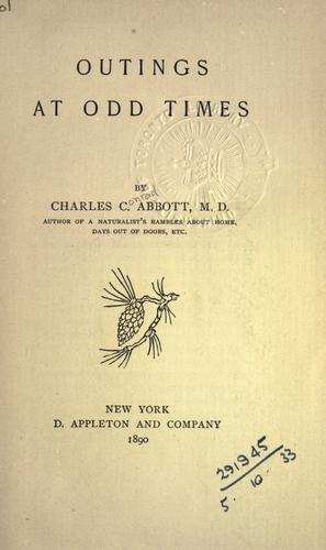 Outings At Odd Times