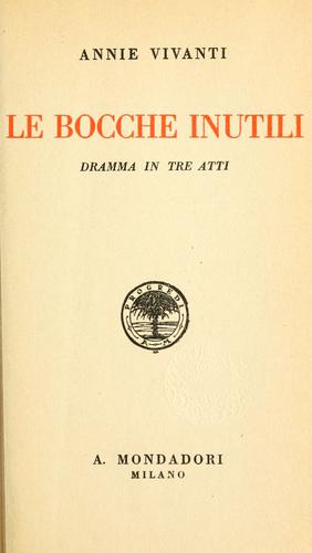 Le bocche inutili