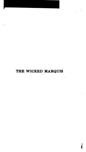 The Wicked Marquis